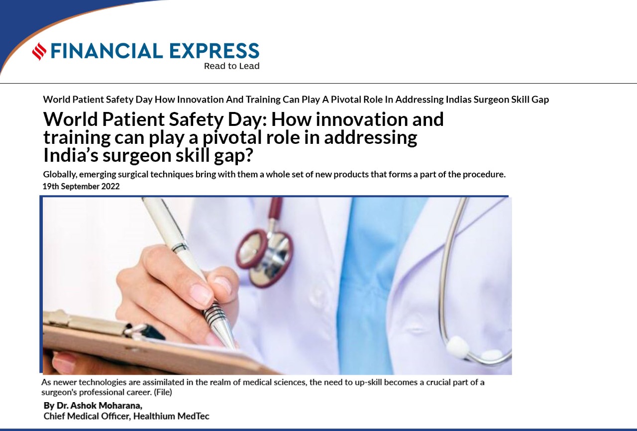 World Patient Safety Day: How innovation and training can play a pivotal role in addressing India's surgeon skill gap?