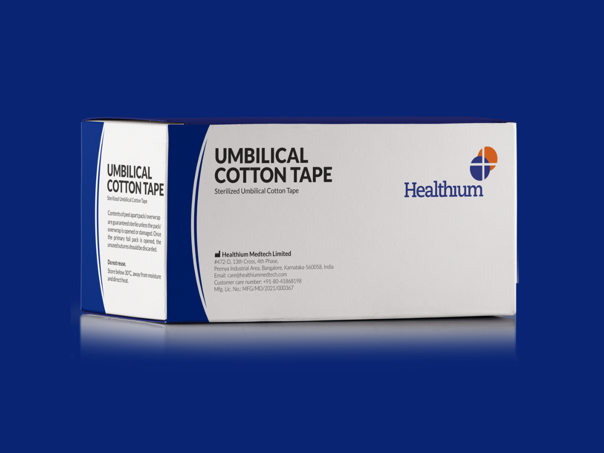 Umbilical Cotton Tape Healthiummedtech